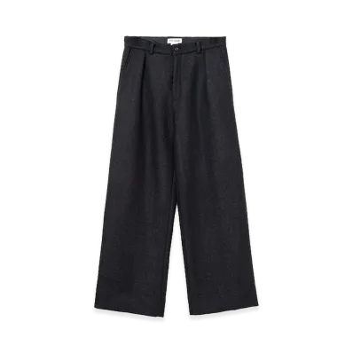TTT MSW Tweed Wide Slacks "Brown"