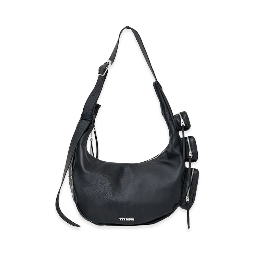 TTT MSW Urban Sling Bag "Black Leather"