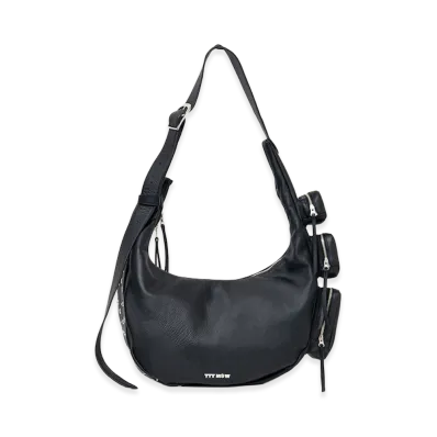 TTT MSW Urban Sling Bag "Black Leather"