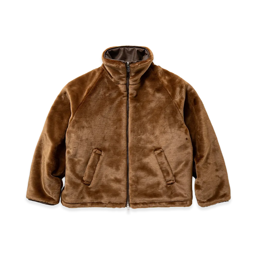 TTT MSW Stand Collar Far Jacket "Brown"