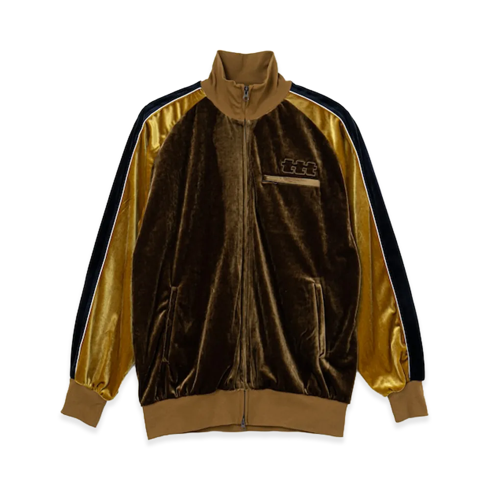 TTT MSW Velours Track Jacket "Brown"