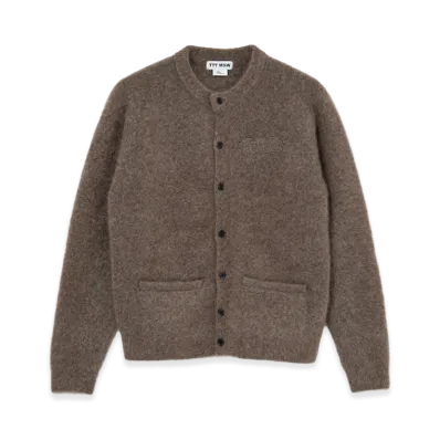 TTT MSW Mohair Knit Cardigan "Mocha"