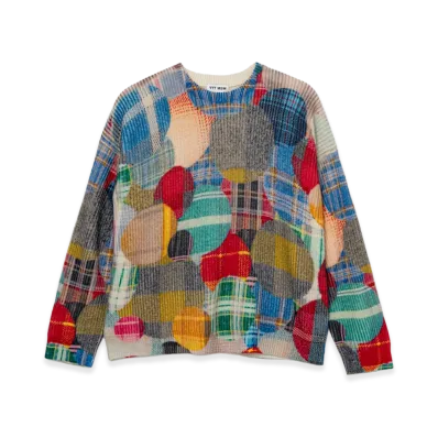 TTT MSW Crazy Pattern Pullover Knit "Mulch"