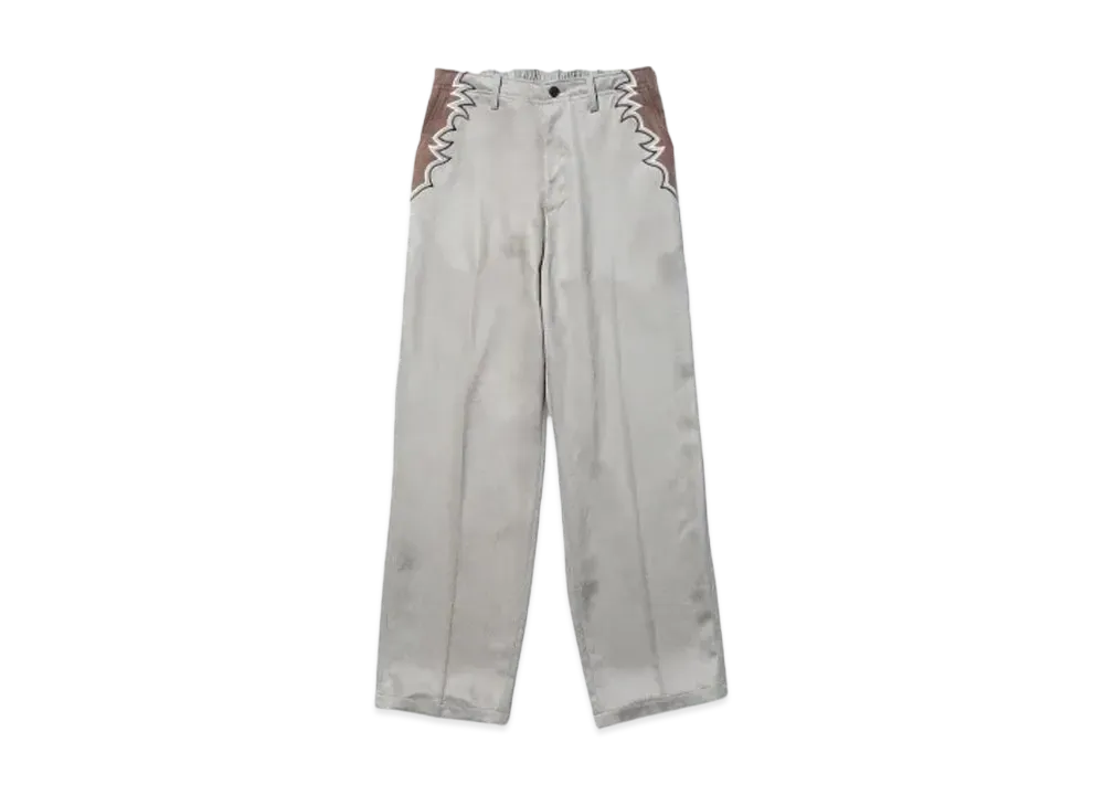 TOGA VIRILIS Embroidery Western Pants "Beige" TV241-FF323