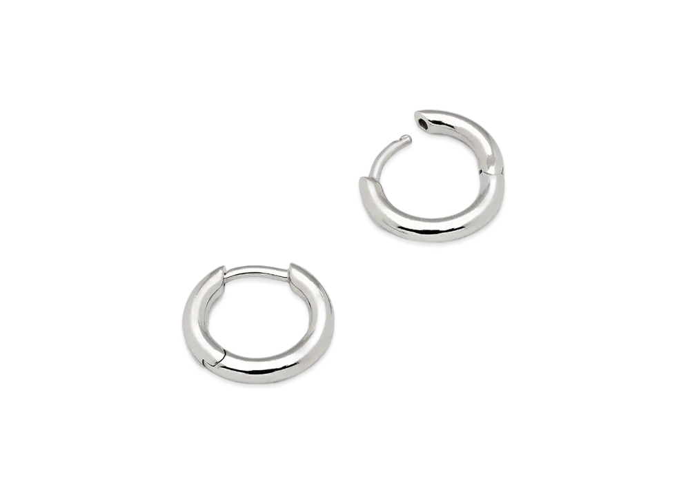 TOMWOOD Classic Hoop Small "Silver"
