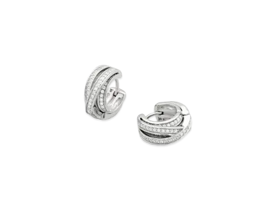 TOMWOOD Orb Huggies "Silver"