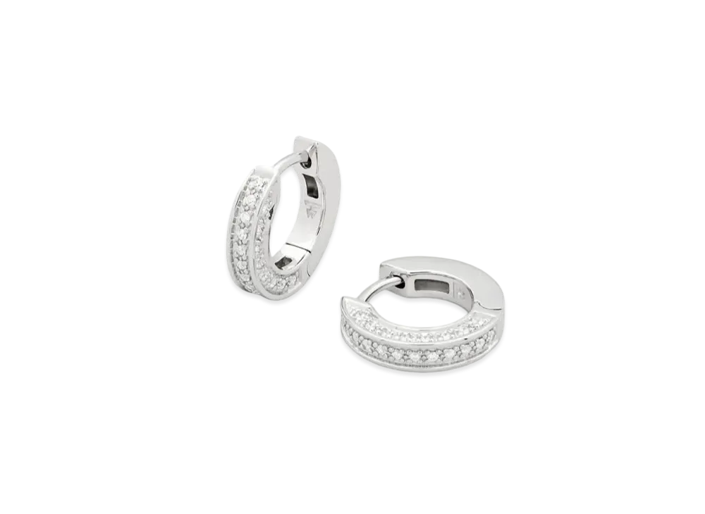 TOMWOOD Nova Hoops Small "Silver"