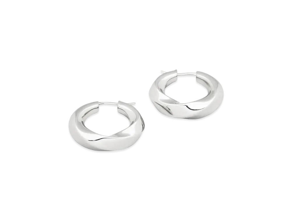 TOMWOOD Infinity Hoops "Silver"