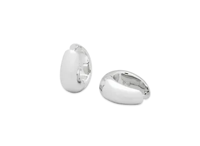 TOMWOOD Ice Hoop Medium "Silver"