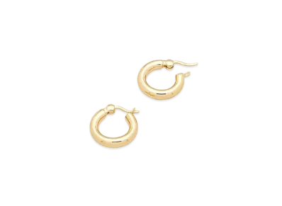 TOMWOOD Classic Hoops Thick Small "Gold"