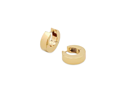 TOMWOOD Arch Hoops Small "Polished Gold"