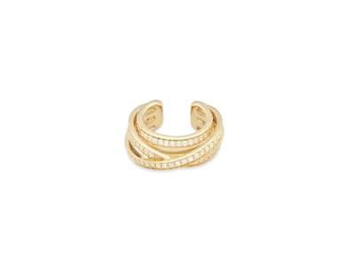 TOMWOOD Orb Ear Cuff "Gold"
