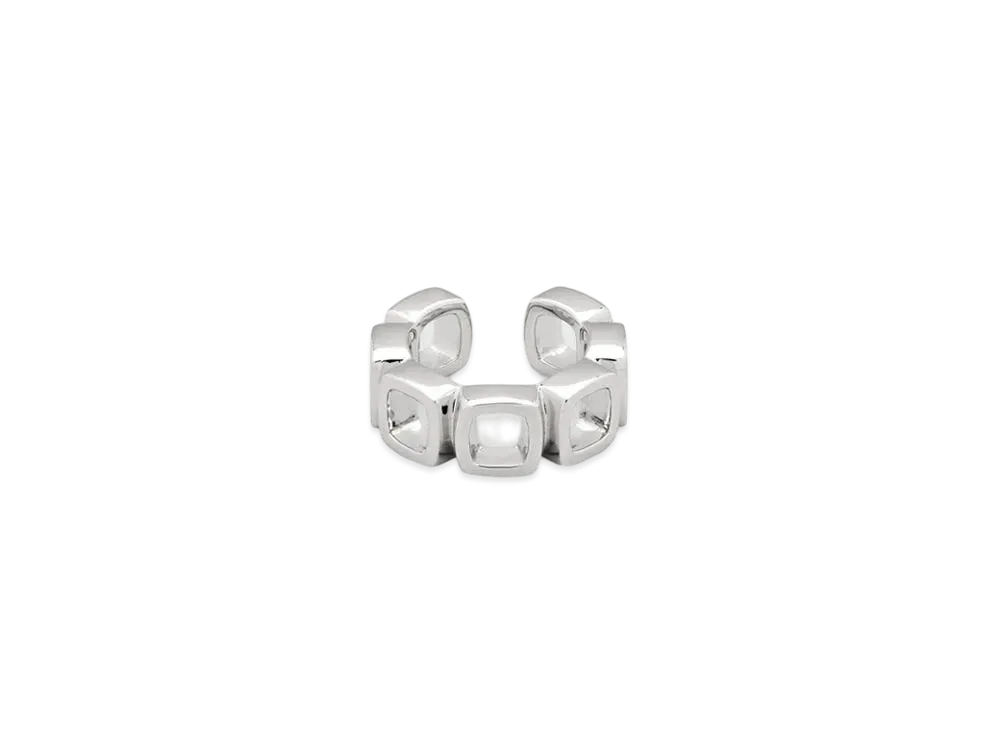 TOMWOOD Cushion Ear Cuff Open "Silver"