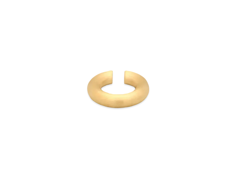 TOMWOOD Chunky Ear Cuff M "Satin Gold"