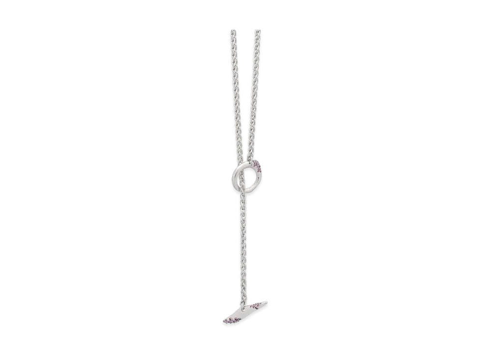 TOMWOOD Robin Chain Purple Molecule "SIlver"