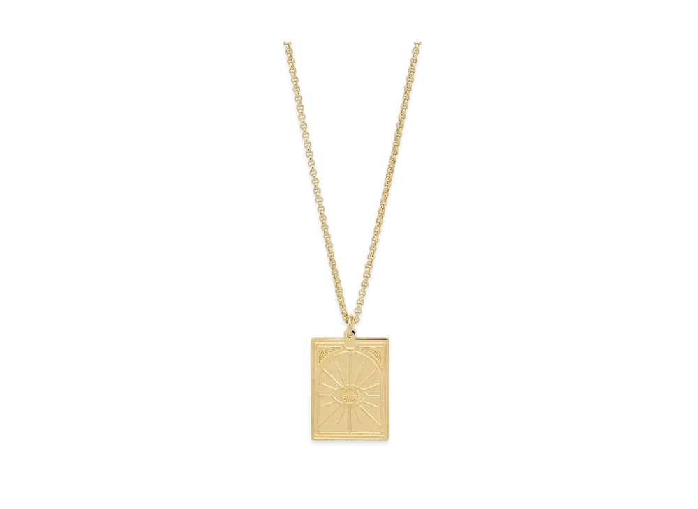 TOMWOOD Tarot Sun Pendant "Gold"