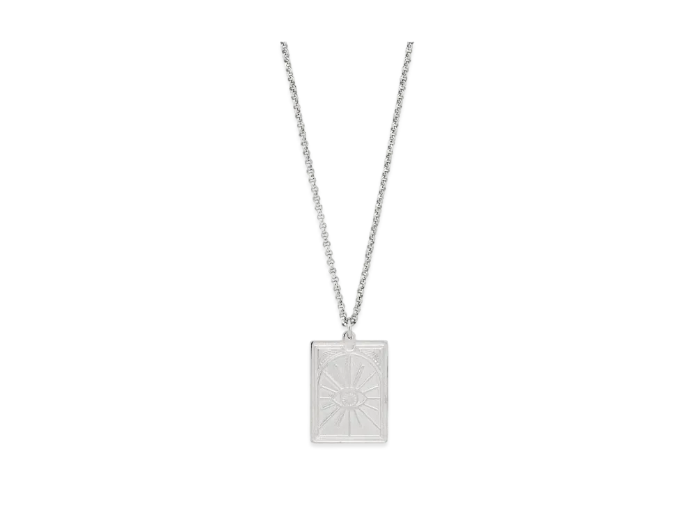 TOMWOOD Tarot Sun Pendant "Silver"