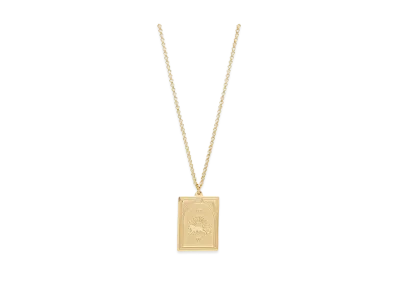 TOMWOOD Tarot Strength Pendant "Gold"