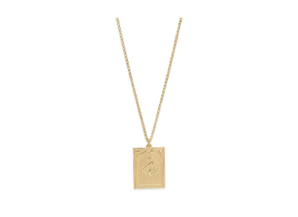 TOMWOOD Tarot Lovers Pendant "Gold"