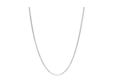 TOMWOOD Rolo Chain "Silver"