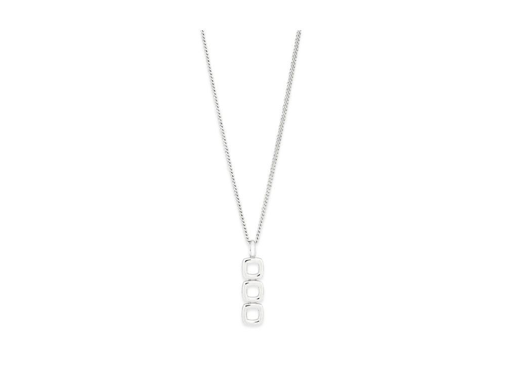 TOMWOOD Mini Cushion Pendant Open "SIlver"