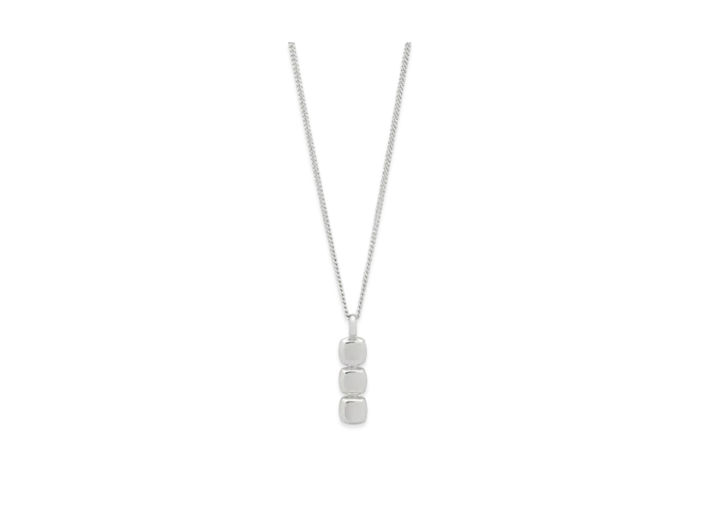 TOMWOOD Mini Cushion Pendant "Silver"