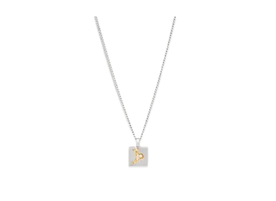 TOMWOOD Mined Pendant Mini "Silver"