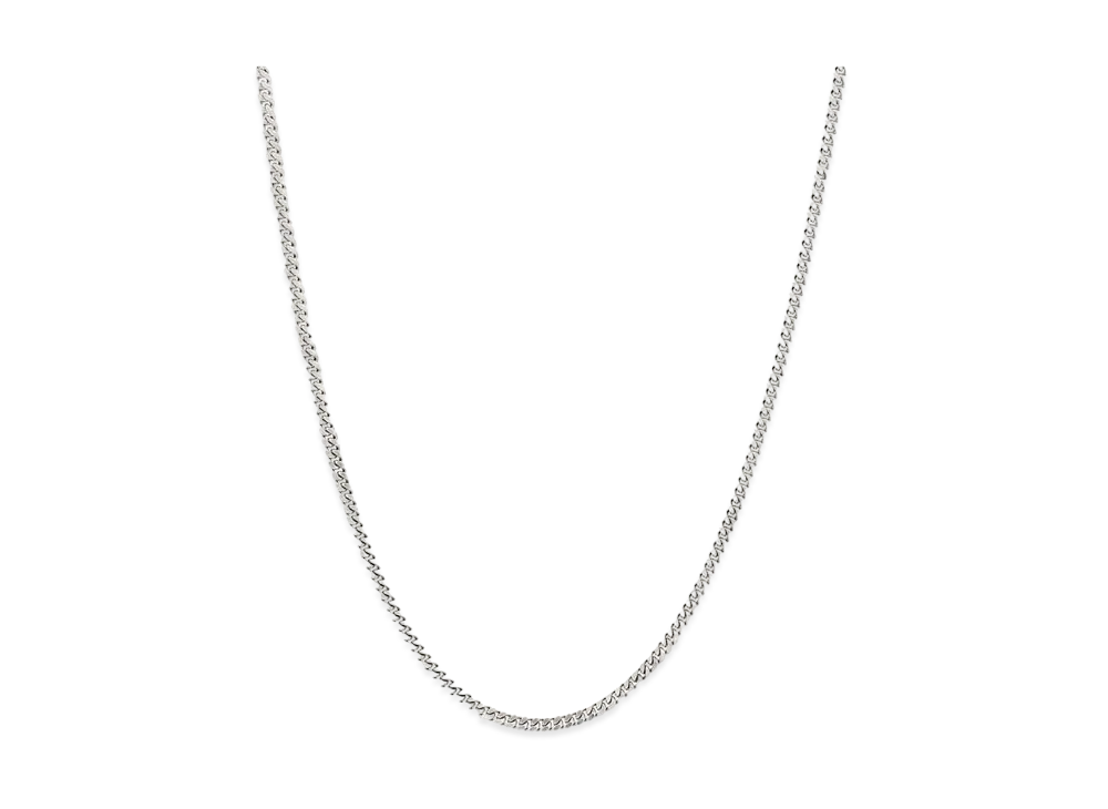 TOMWOOD Curb Chain M "Silver"