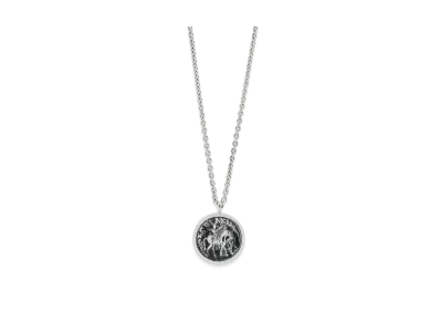 TOMWOOD Coin Pendant "SIlver"