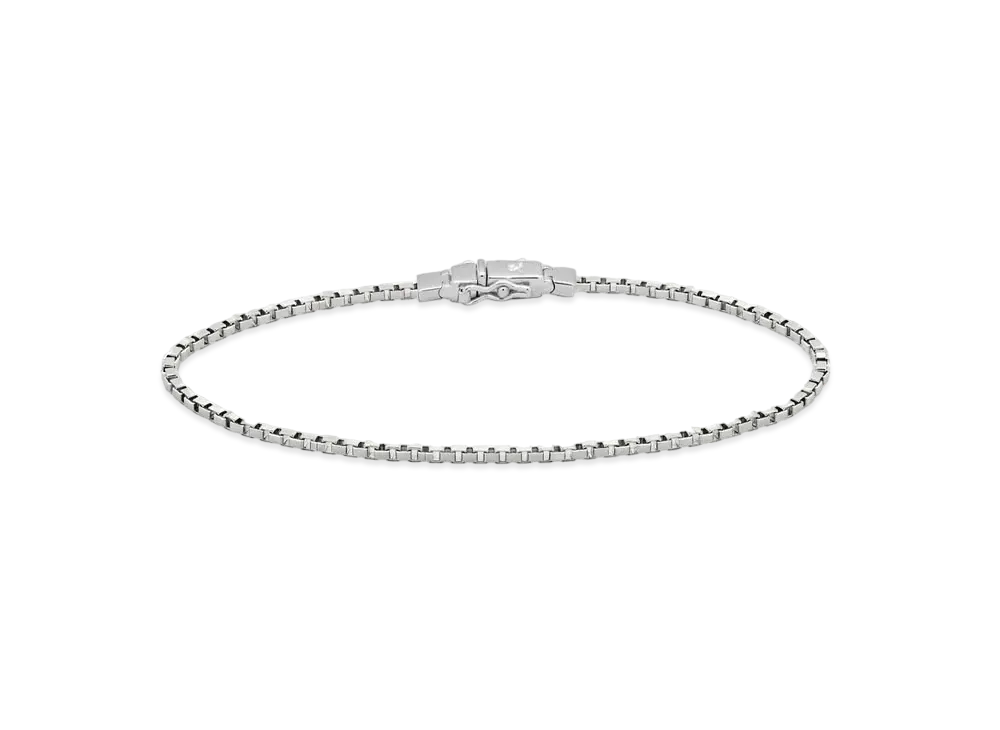 TOMWOOD Square Bracelet "Silver"
