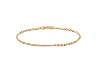 TOMWOOD Snake Bracelet Slim "Gold"