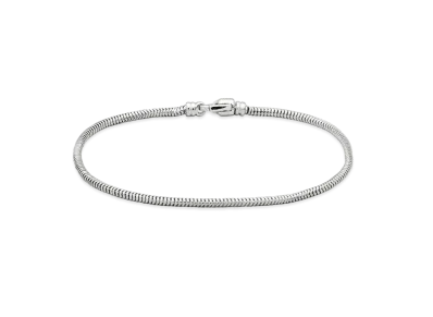 TOMWOOD Snake Bracelet Slim "Silver"