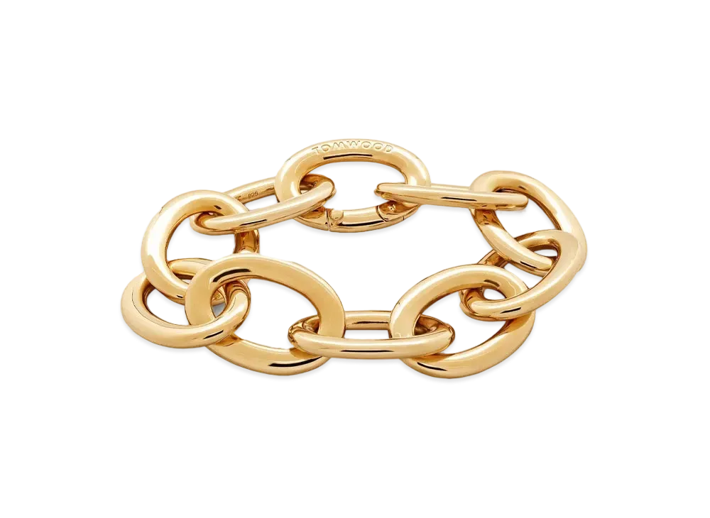 TOMWOOD Chunky Link Bracelet "Gold"