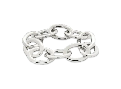 TOMWOOD Chunky Link Bracelet "Silver"