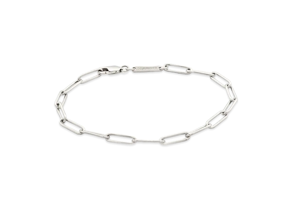 TOMWOOD Box Bracelet "Silver"