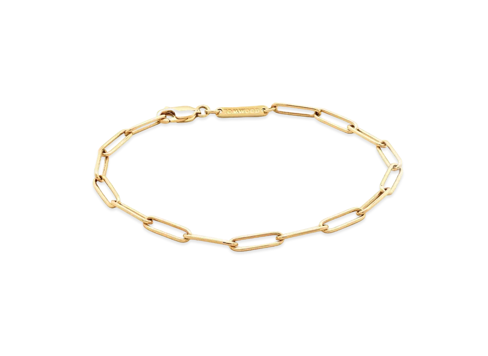 TOMWOOD Box Bracelet "Solid Gold"