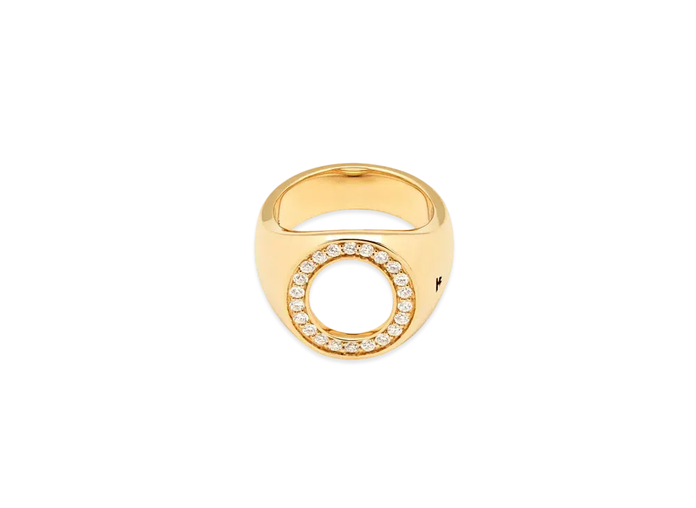 TOMWOOD Oval Open Diamond "Gold"