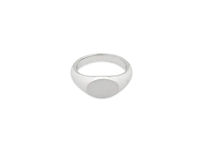 TOMWOOD Joe Ring "Satin Silver"