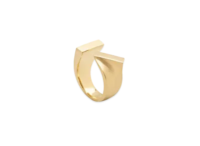 TOMWOOD Tilt Ring "Gold"
