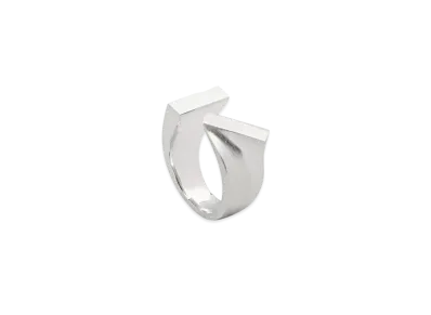 TOMWOOD Tilt Ring "Silver"
