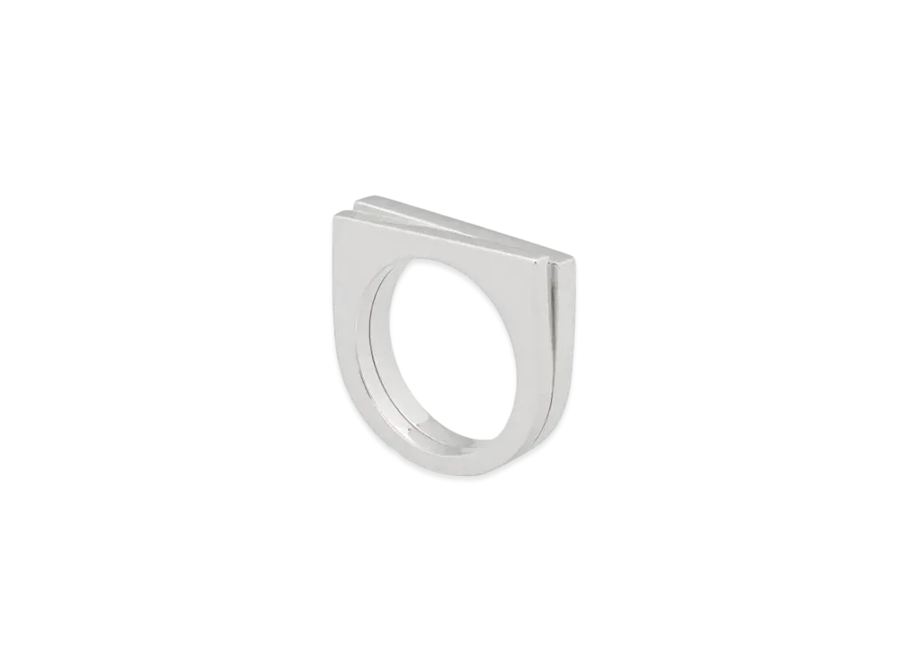 TOMWOOD Step Ring "Silver"