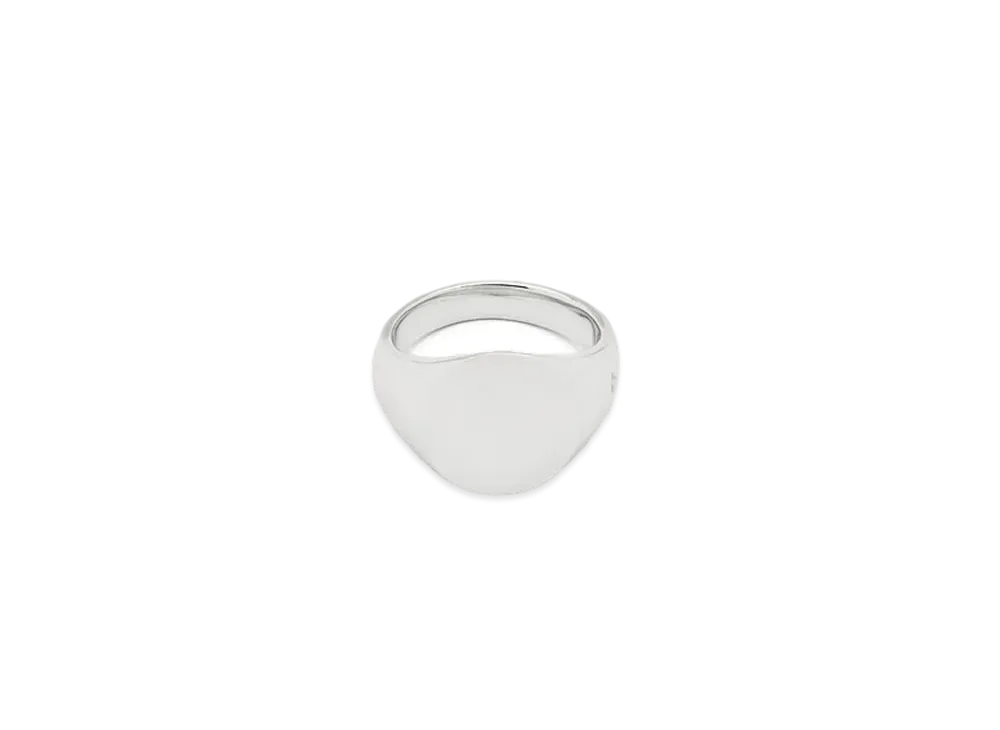 TOMWOOD Mini Signet Oval "Silver"