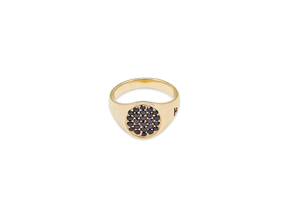 TOMWOOD Mini Oval Black Diamond "Gold"