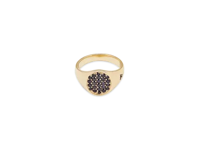 TOMWOOD Mini Oval Black Diamond "Gold"