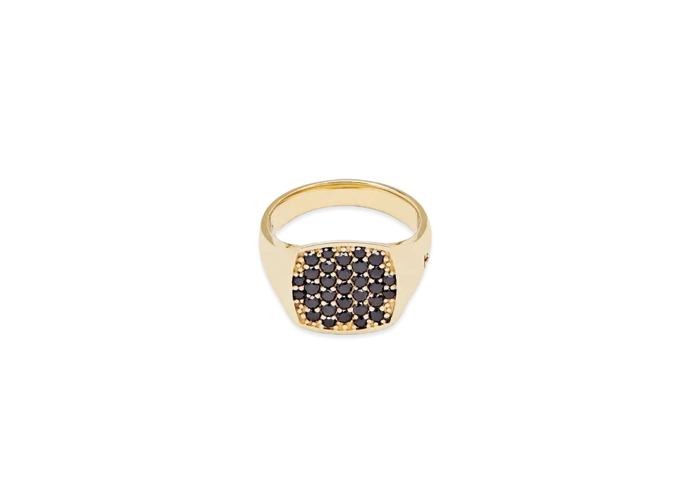 TOMWOOD Mini Cushion Black Diamond "Gold"