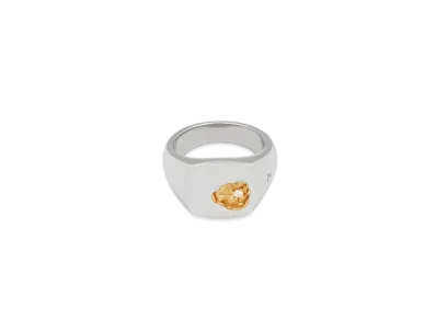 TOMWOOD Mined Ring Small Diamond "Silver"