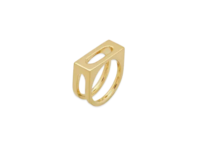 TOMWOOD Cage Ring Single "Gold"