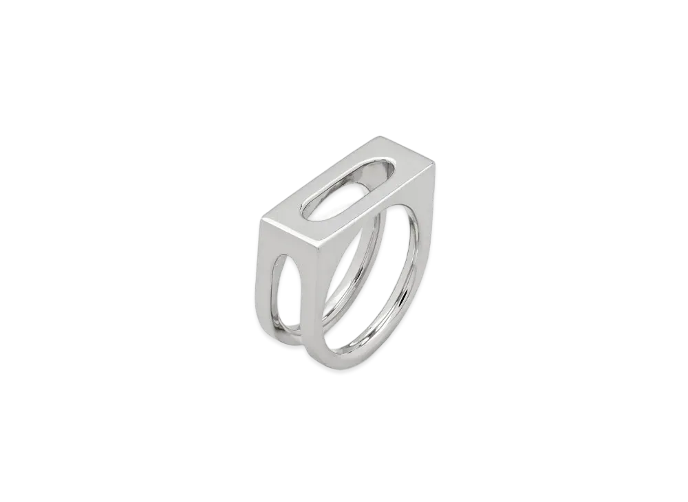 TOMWOOD Cage Ring Single "Silver"