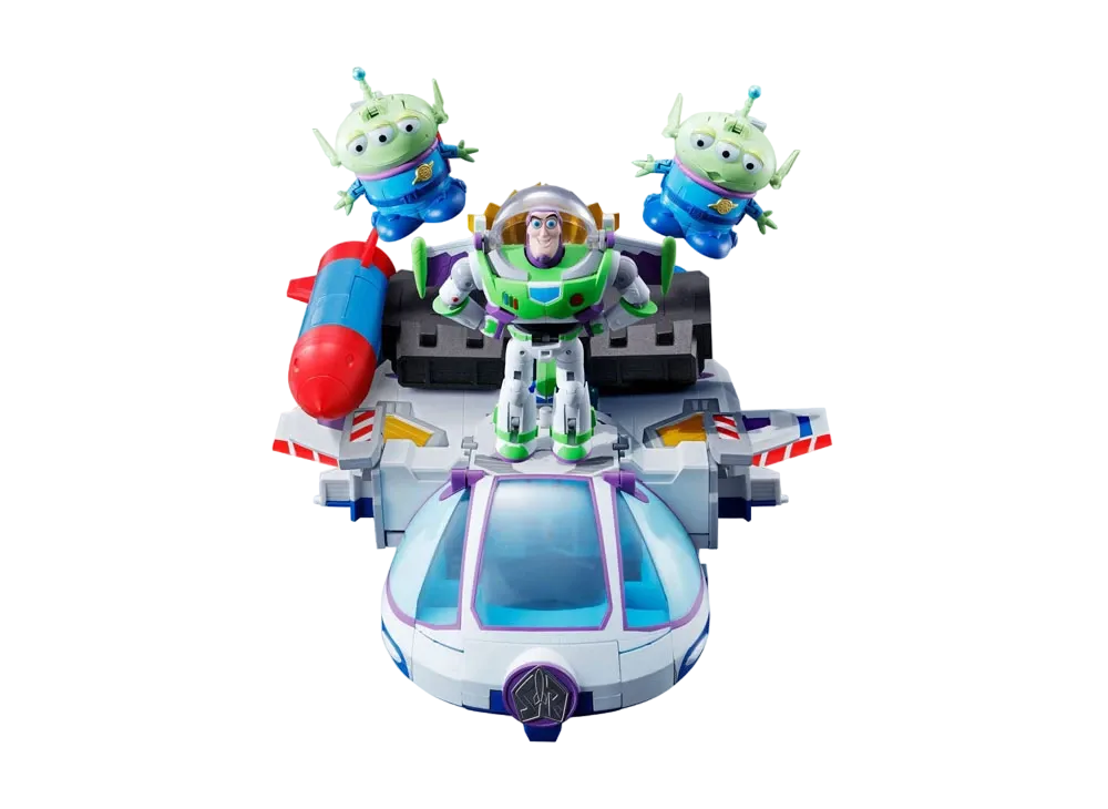 CHOGOKIN Toy Story-Super Buzz the Space Ranger Robo