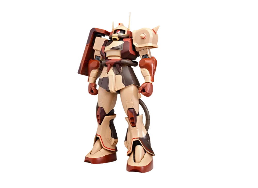 ROBOT SPIRITS <SIDE MS> MS-06D Zak Dessert Type Calaka Corps Author Ver. A. N.I.M.E.